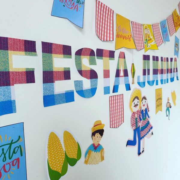 🧡Mural de festa junina. - Image 6