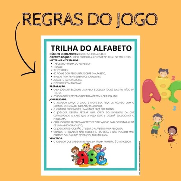 Jogo Trilha do Alfabeto💚 - Image 2