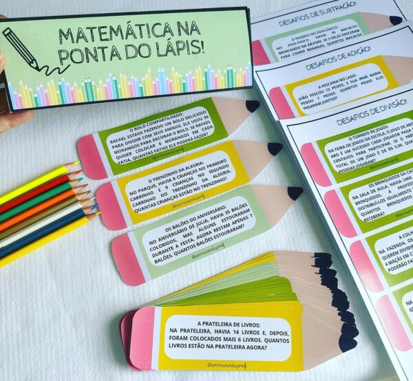 🧡Matemática na ponta do lápis ✏️