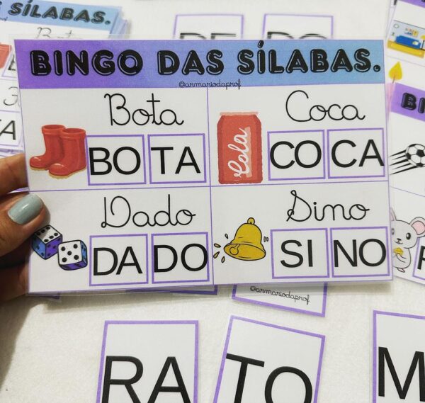 🧡Bingo das Sílabas🧡 - Image 2