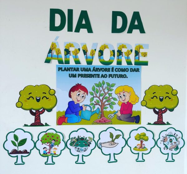 🌳Mural de dia da árvore 🌳