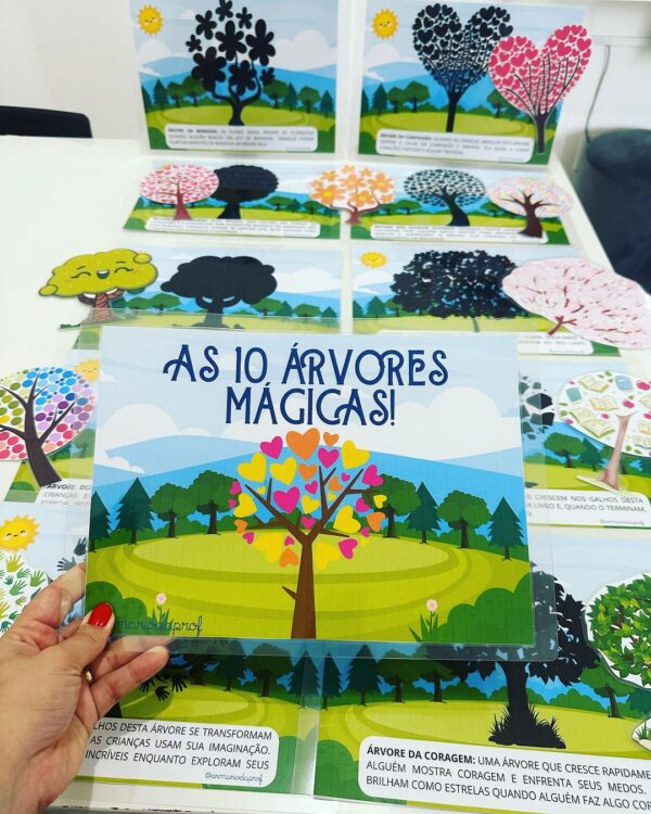 Livro interativo+atividades dia da árvore🌲