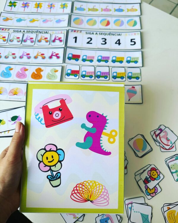 💙Recurso pedagógico para educação infantil: Siga a sequência!! - Image 6