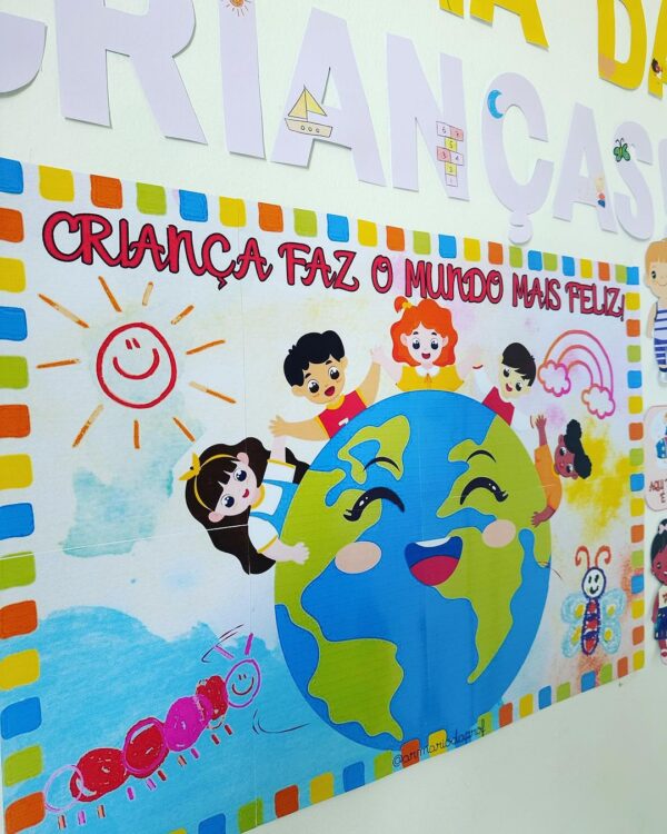 💛Mural para o dia das crianças. - Image 3