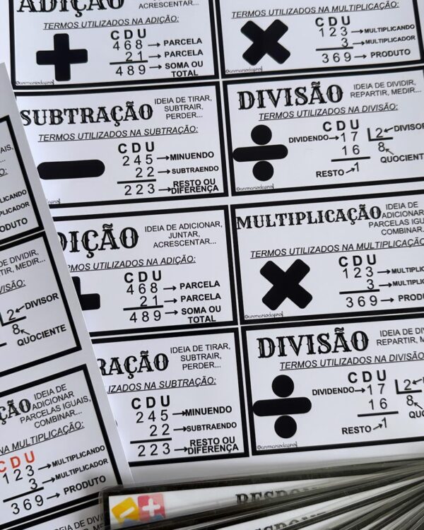 Kit as 4 operações matemáticas - Image 3