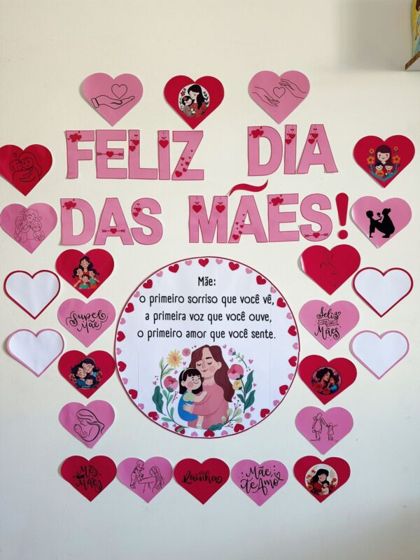 Mural dia das mães❤️🩷