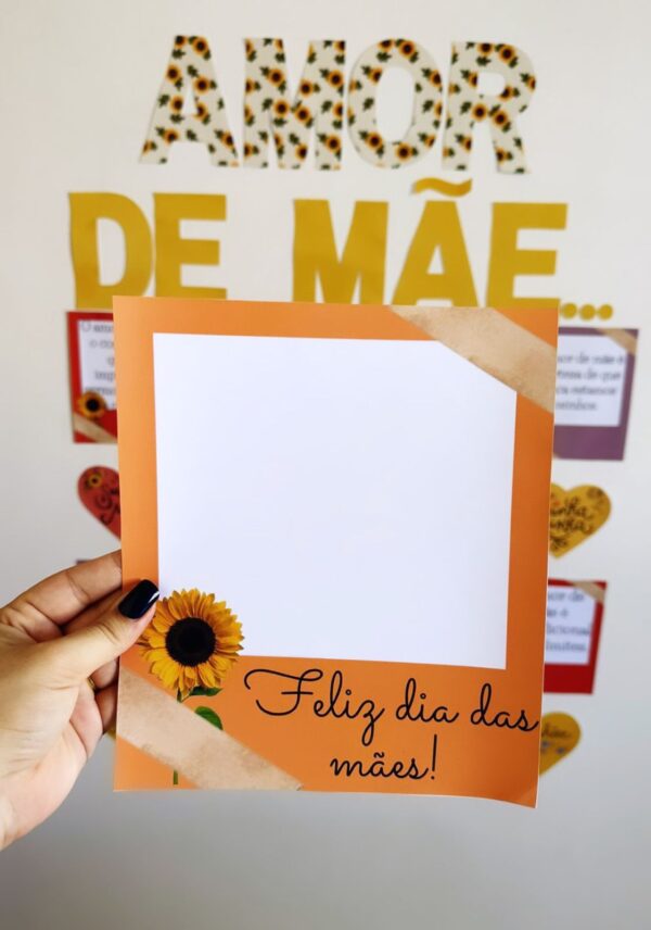 💛🌻Kit dia das mães com tema girassol💛🌻