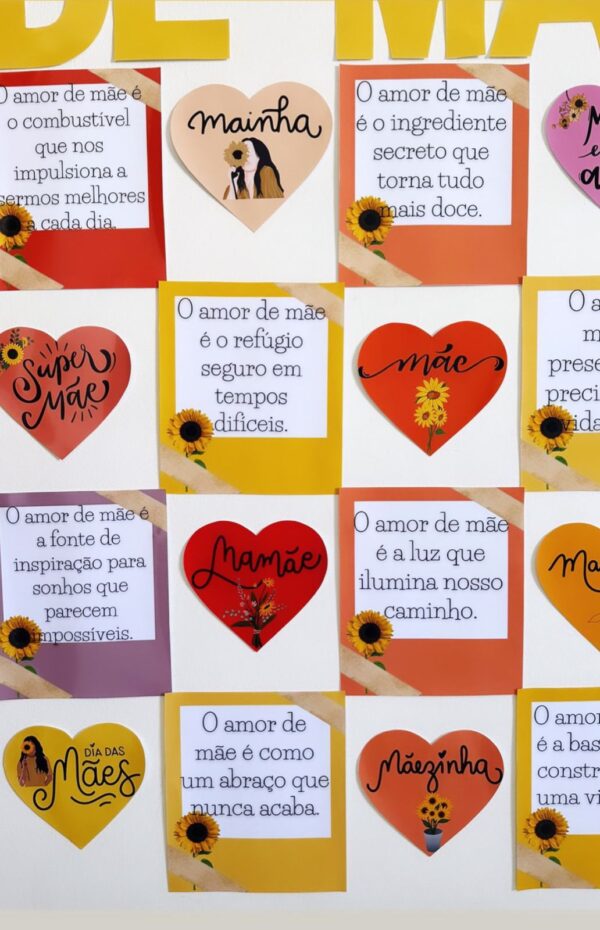 💛🌻Kit dia das mães com tema girassol💛🌻 - Image 4