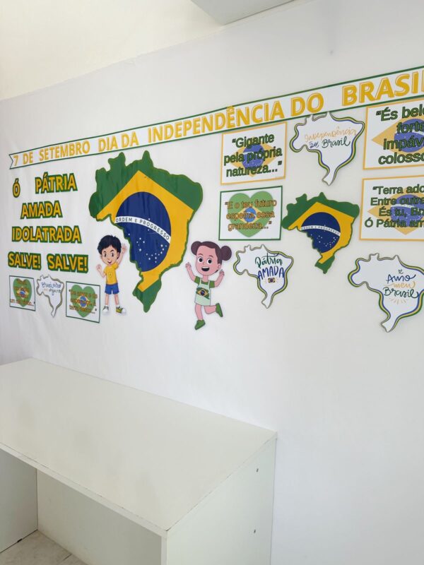 Mural para o 7 de Setembro