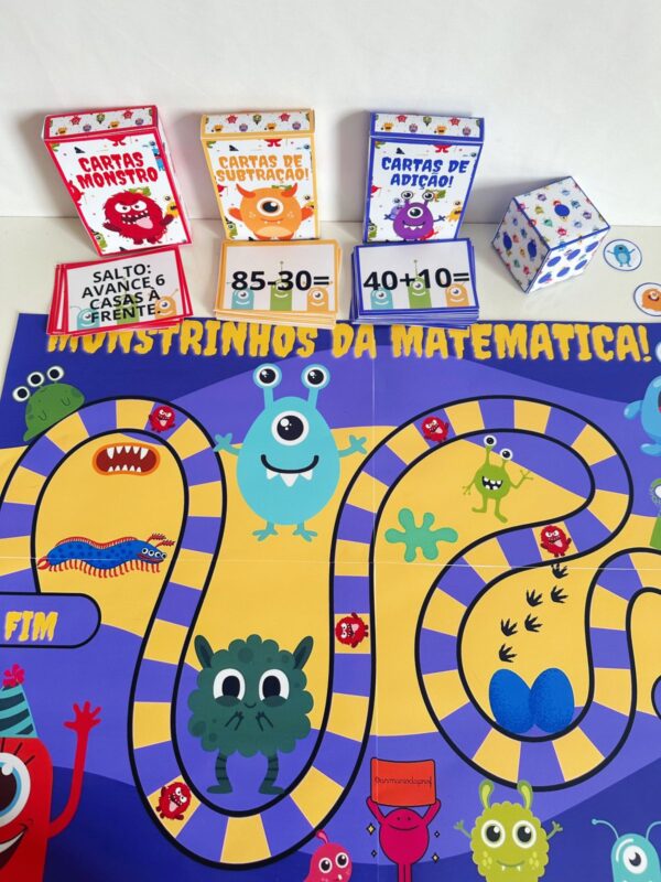 👹 Trilha: Monstrinhos da Matemática!