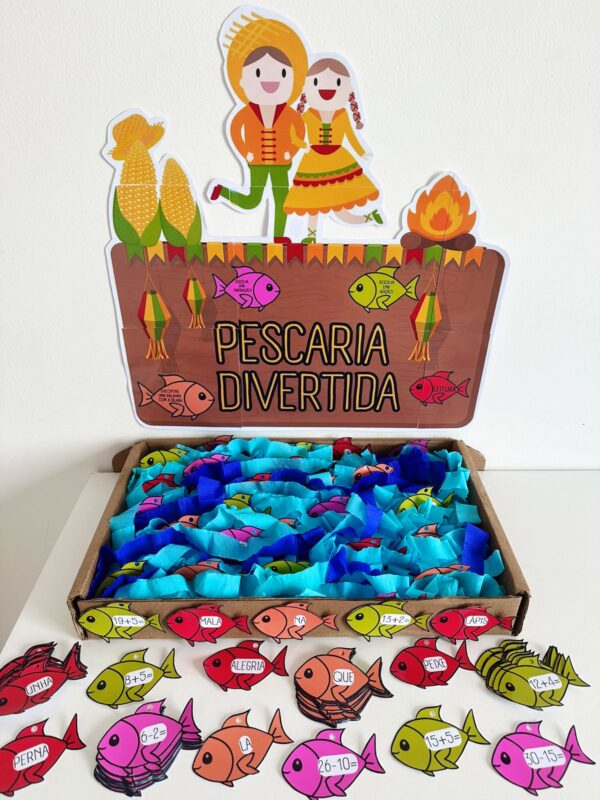 🐠❤️Pescaria Divertida: Recurso Junino