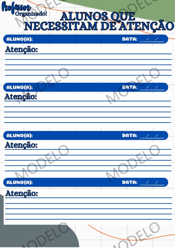 Caderno Prof.º Organizado 1ºAno - Image 8