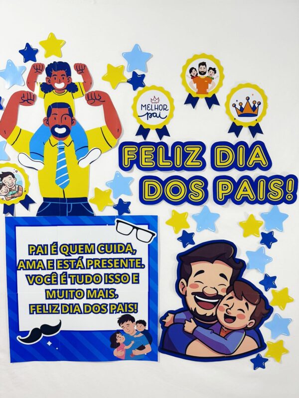 ⭐Seu Dia dos Pais com nosso Mural.⭐