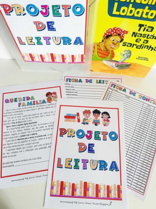 Projeto de Leitura para Alunos do Fundamental 1 📚