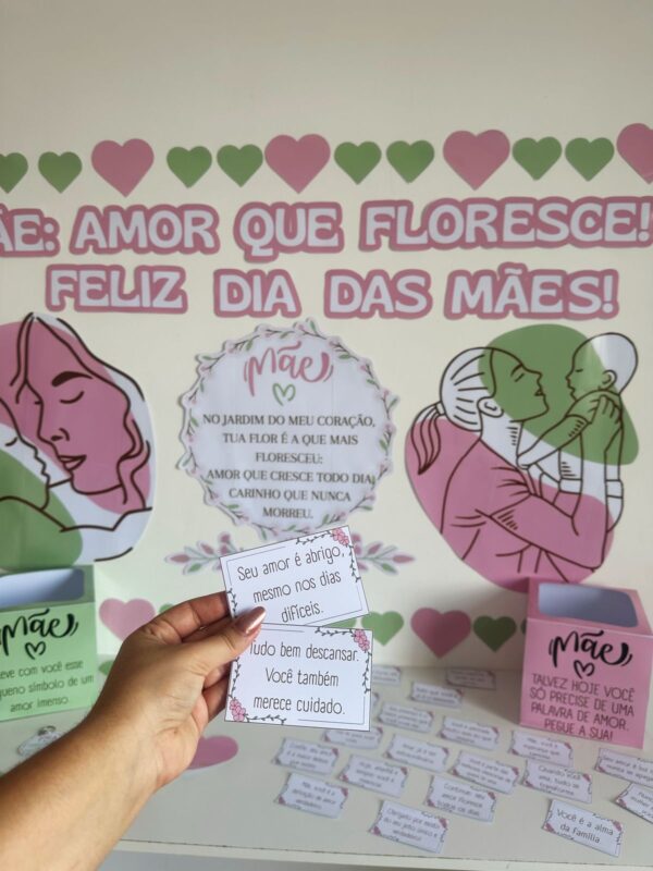 MÃE: AMOR QUE FLORESCE 🌷