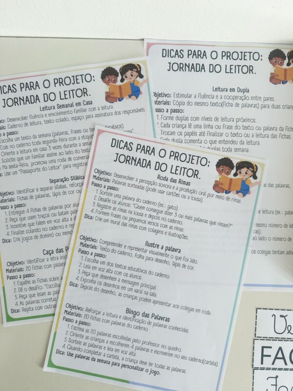🎒✨ Jornada do Leitor: Caderno de leitura. - Imagem 4