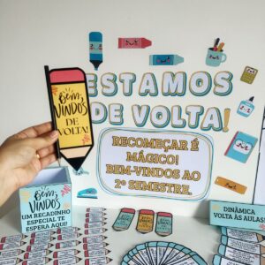 🎒✨ KIT VOLTA ÀS AULAS – 2º SEMESTRE ✨🎒