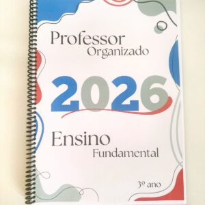 1.8- Caderno "Professor Organizado" 3º ano.💫