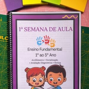 ✨ Caderno da 1ª Semana de Aula ✨