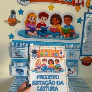 📚✨ ESTAÇÃO DA LEITURA – O PROJETO COMPLETO PARA SUA SALA! ✨📚