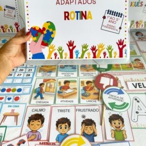 Recursos Adaptados para a Rotina💚🩵🧡