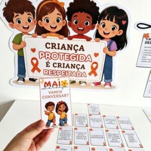 🌼🧡 MAIO LARANJA: CRIANÇA PROTEGIDA É CRIANÇA RESPEITADA🧡🌼