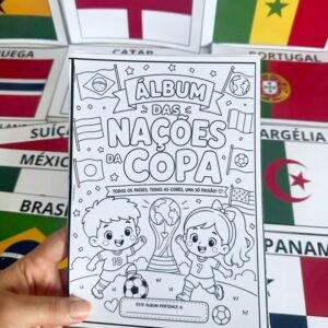 Álbum das Nações da Copa⚽