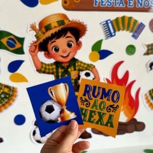 Mural: 🌽⚽ NA COPA E NA ROÇA, A FESTA É NOSSA! ⚽🌽