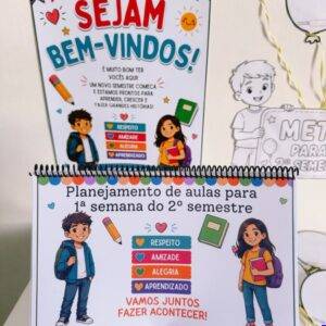 📚✨ PLANEJAMENTO DA PRIMEIRA SEMANA DE AULA – 3º, 4º E 5º ANOS