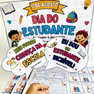 🎒✨ KIT DIA DO ESTUDANTE – PDF COMPLETO ✨🎒2026