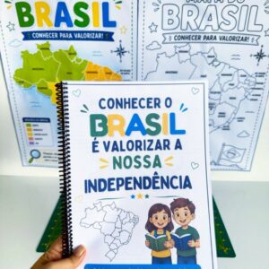 🇧🇷🗺️ INDEPENDÊNCIA + GEOGRAFIA — CONHECER O BRASIL É VALORIZAR A NOSSA INDEPENDÊNCIA!